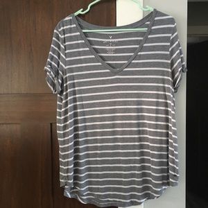 ❌❌SOLD❌❌ AEO Striped Tee